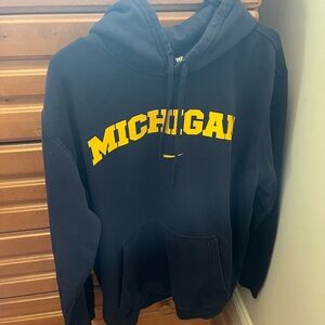 Nike Michigan Men's Navy Hoodie